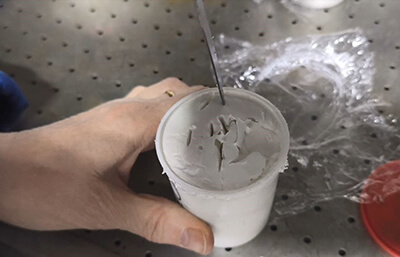 Рисунок результатов замораживания Стиз А при температуре минус 13 градусов